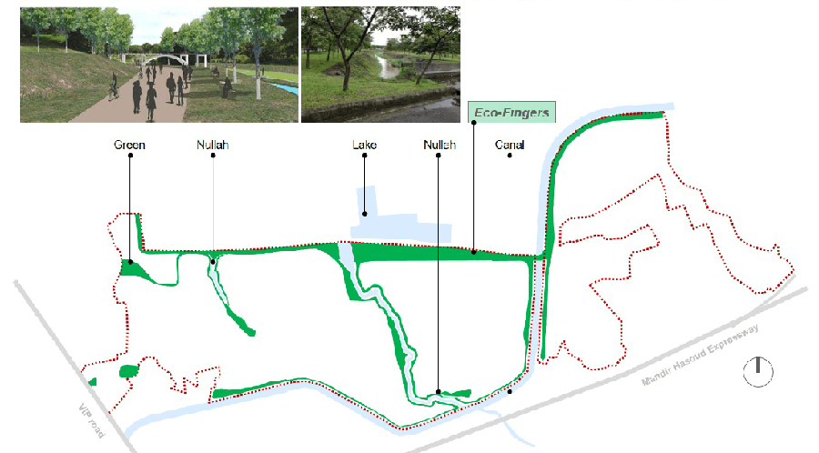 A safe and connected public slow transport corridor used for community activities, pedestrian and cyclists movements