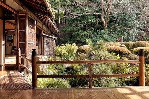 Garden and buildings at Shisen-dō, a Buddhist temple in Kyoto, Japan [19]
